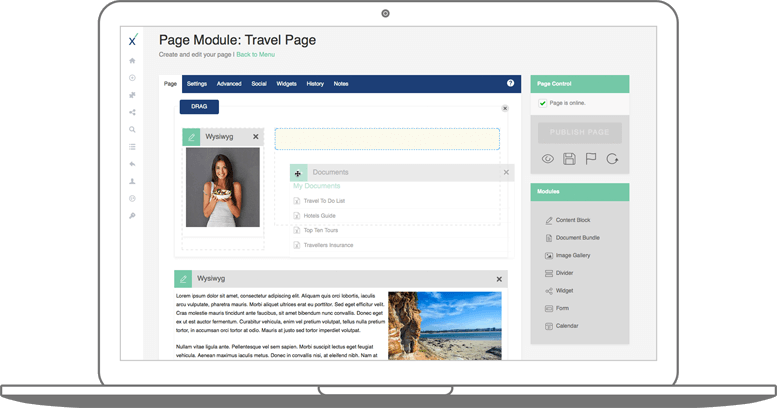 Drag & Drop Layouts